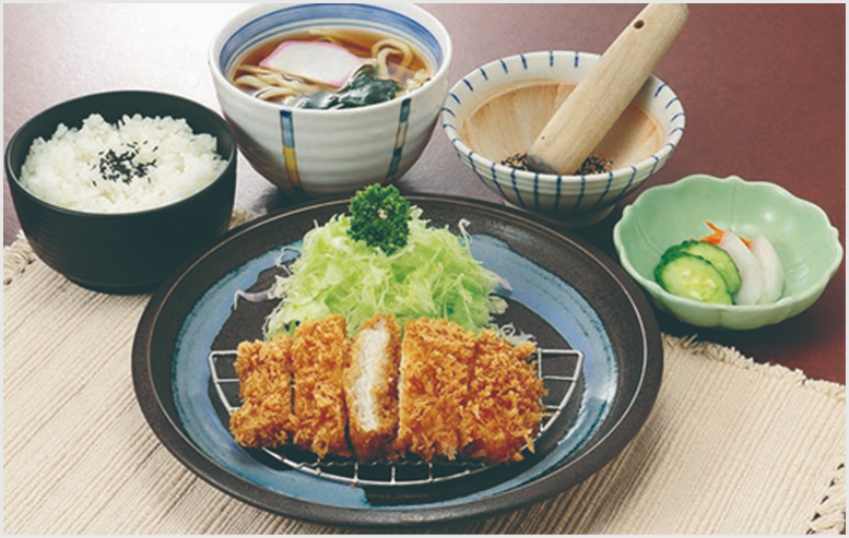 とんかつ膳・寿司膳　「かつ庄」